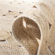 Safavieh Natural Fiber 5' x 8' Hand Woven Jute Rug in Ivory