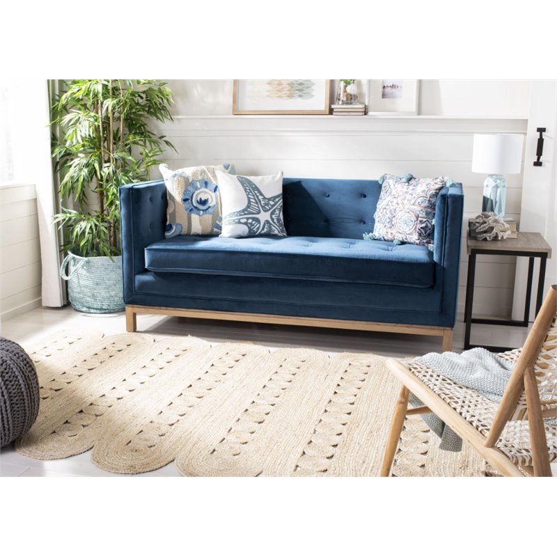 Safavieh Natural Fiber 6' x 9' Hand Woven Jute Rug in Ivory