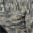 Safavieh Natural Fiber 6' Square Hand Woven Jute Rug in Blue and Ivory