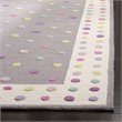 Safavieh 4' x 6' Hand Tufted Wool Rug in Gray and Ivory