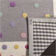 Safavieh 4' x 6' Hand Tufted Wool Rug in Gray and Ivory