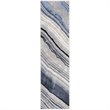 Safavieh Spirit 2' x 8' Runner Rug in Blue and Gray