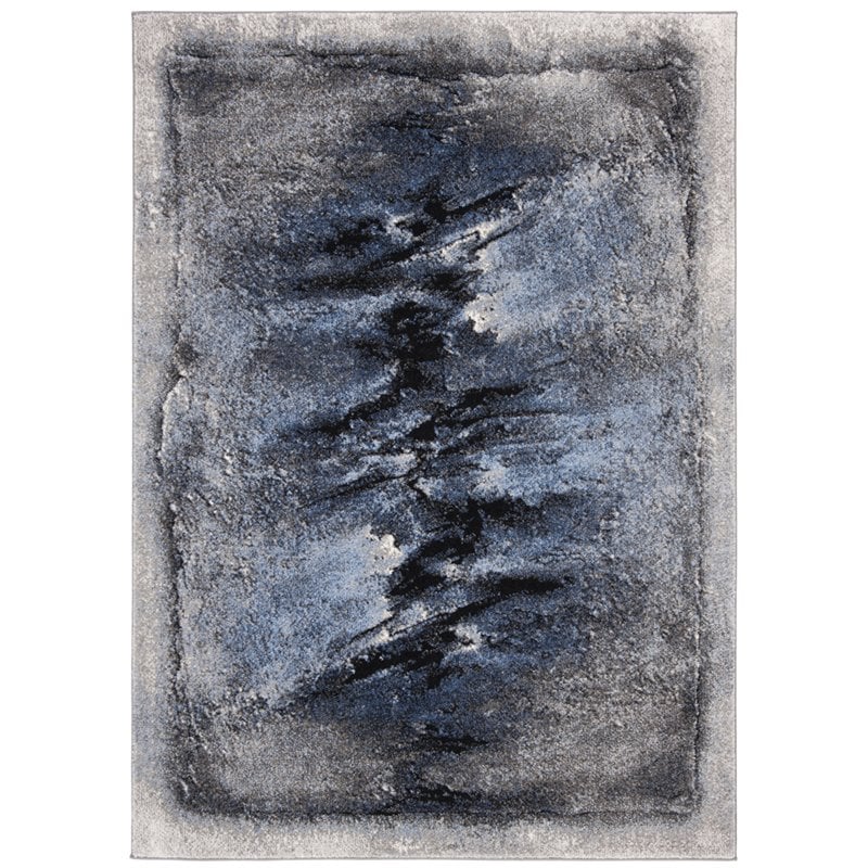 Safavieh Spirit 8' x 10' Rug in Blue and Charcoal