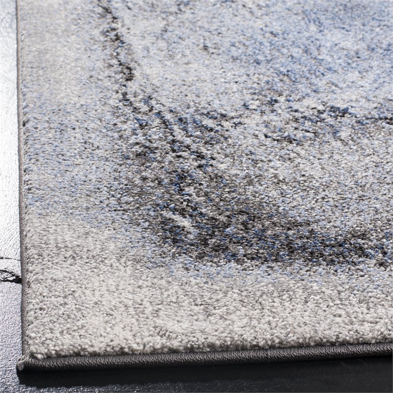 Safavieh Spirit 9' x 12' Rug in Blue and Charcoal