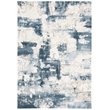 Safavieh Vogue 9' X 12' Polyester Power Loomed Rug in Beige / Turquoise
