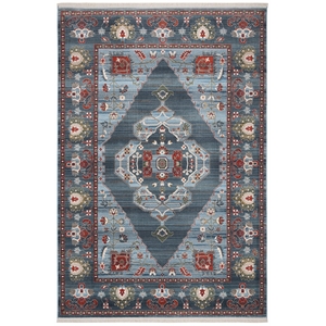 Safavieh Vintage 4' x 6' Rug in Blue and Red