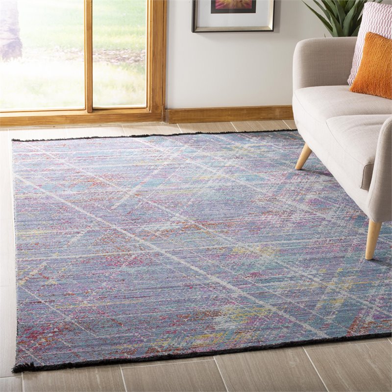 Safavieh Windsor 5' x 7' Rug in Ivory and Aqua