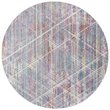 Safavieh Windsor 6' Round Rug in Ivory and Aqua