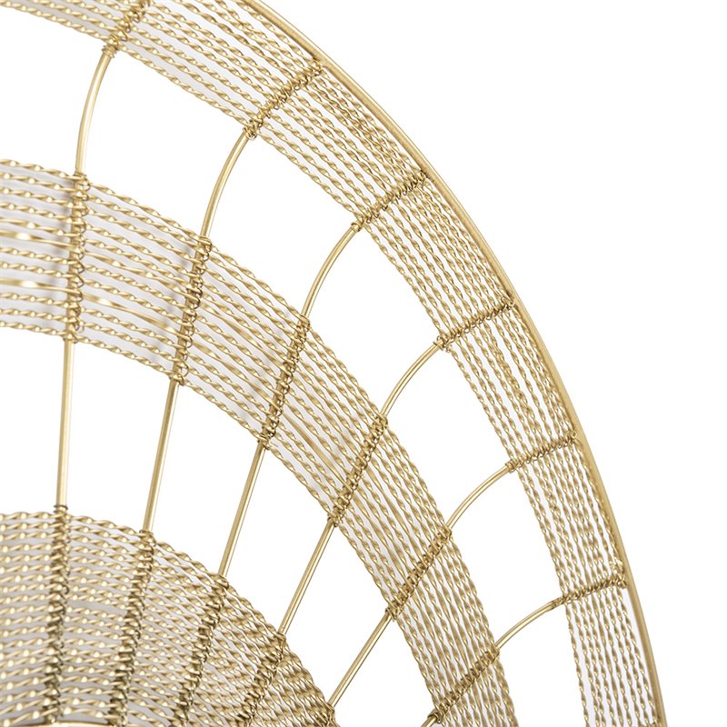 Safavieh Acton Decorative Mirror in Shiny Brass