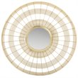 Safavieh Acton Decorative Mirror in Shiny Brass