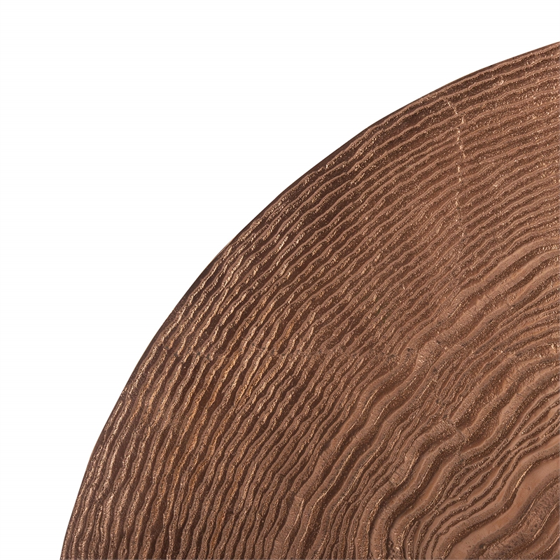 Safavieh Dover Decorative Mirror in Brushed Copper
