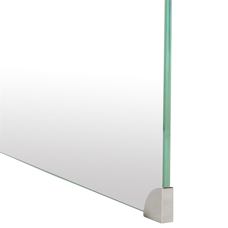 Safavieh Crysta Ombre Glass Coffee Table in White