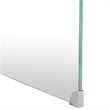 Safavieh Crysta Ombre Glass Coffee Table in White