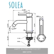 Safavieh Amity Bathroom Faucet in Chrome
