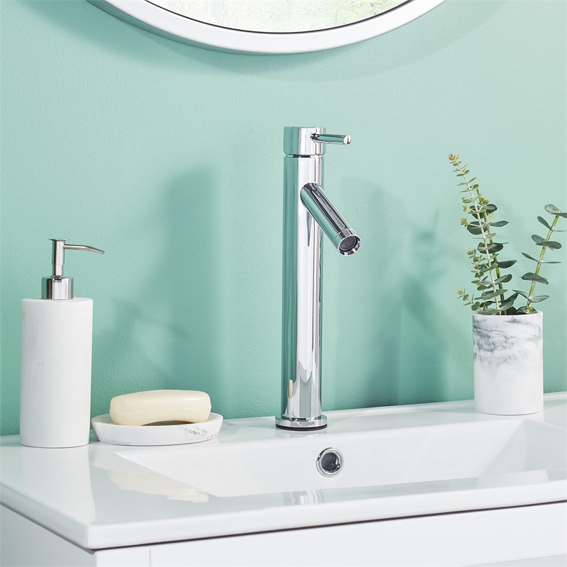 Safavieh Elation Bathroom Faucet in Chrome