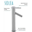 Safavieh Elation Bathroom Faucet in Chrome