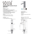 Safavieh Elation Bathroom Faucet in Chrome