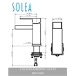 Safavieh Calm Bathroom Faucet in Chrome