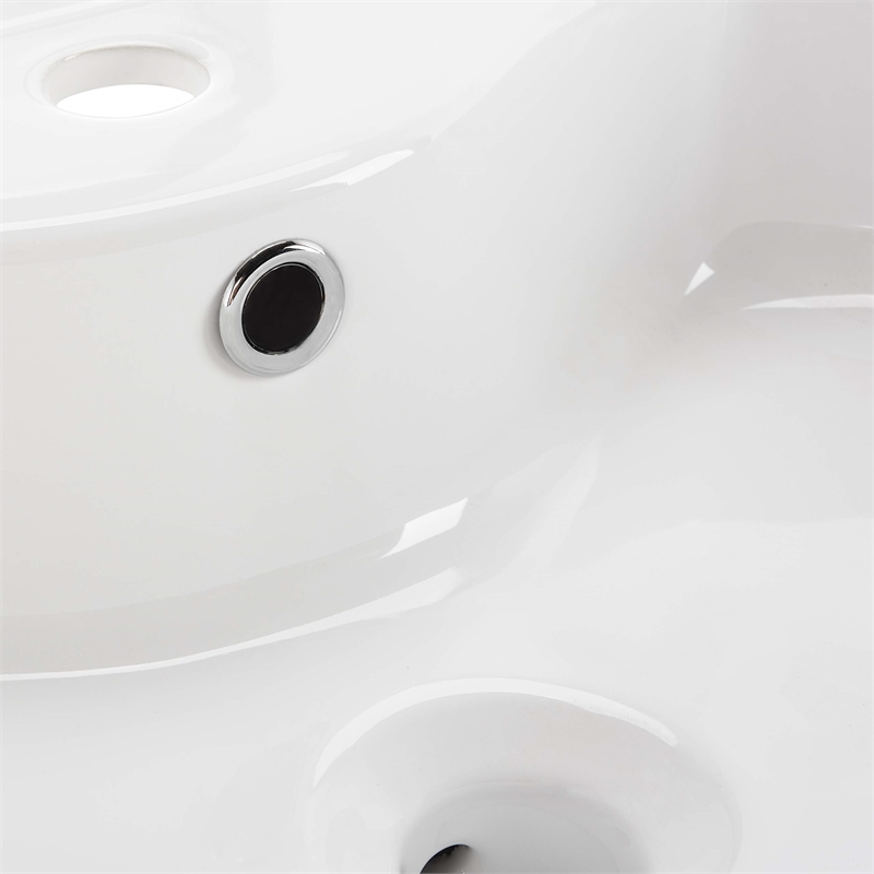 Safavieh Brook Bathroom Sink in White