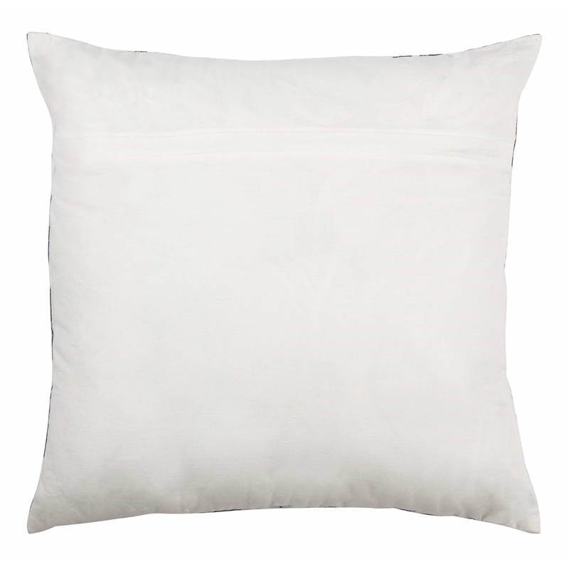 Safavieh Chauncy Throw Pillow in Navy and White