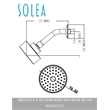 Safavieh Brighten Bathroom Shower Head in Chrome