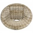 Safavieh Sierra Rattan Accent Chair in Gray Wash