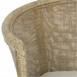 Safavieh Alexana Rattan Accent Chair in White Wash and Off White