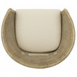 Safavieh Alexana Rattan Accent Chair in White Wash and Off White