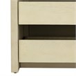 Safavieh Percy Storage Shoe Bench in White Wash and Beige
