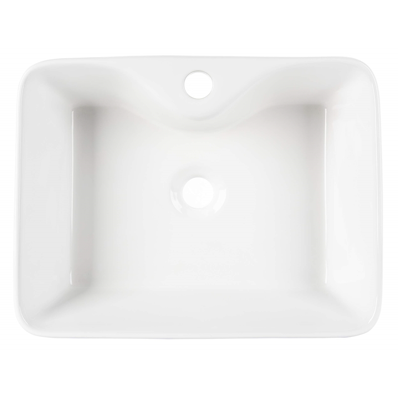 Safavieh Fen Bathroom Sink in White