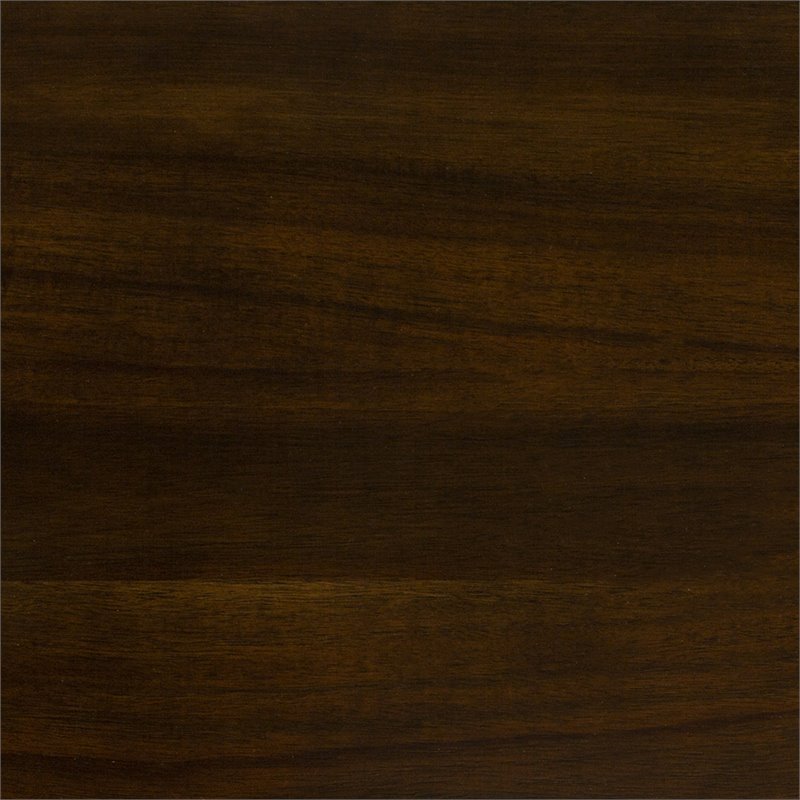 Safavieh Seth 2 Tier Coffee Table in Dark Walnut and Black