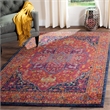 Safavieh Evoke 3' x 5' Rug in Gray and Navy