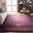 Safavieh Evoke 8' x 10' Rug in Gray and Navy