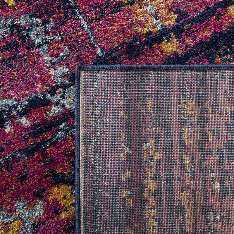 Safavieh Evoke 8' x 10' Rug in Gray and Navy