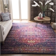 Safavieh Evoke 8' x 10' Rug in Gray and Navy