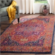 Safavieh Evoke 9' x 12' Rug in Gray and Navy