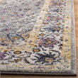 Safavieh Evoke 3' x 5' Rug in Gray and Yellow