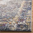 Safavieh Evoke 3' x 5' Rug in Gray and Navy