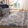 Safavieh Evoke 4' x 6' Rug in Gray and Navy