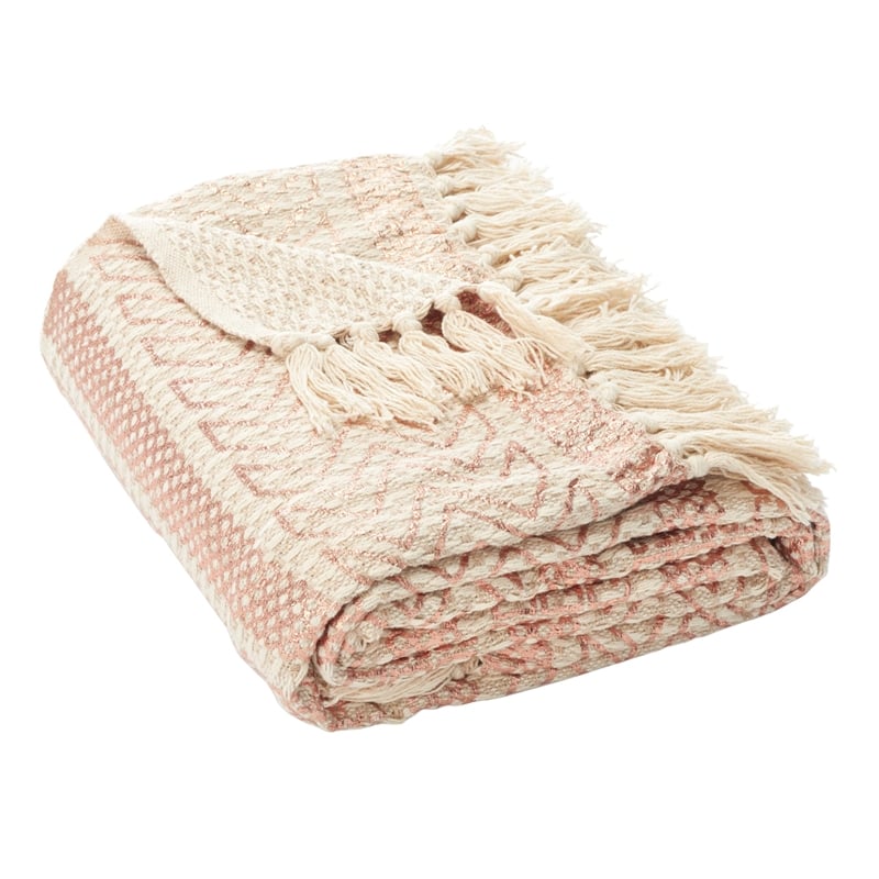 Safavieh Becks Throw in Copper and Beige