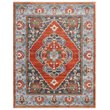 Safavieh Vintage 8' x 10' Rug in Orange and Blue