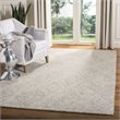 Safavieh Abstract 5' x 8' Hand Tufted Wool Rug in Gray