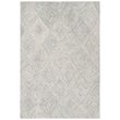Safavieh Abstract 6' x 9' Hand Tufted Wool Rug in Gray