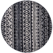 Safavieh Adirondack 6' Round Rug in Ivory and Navy