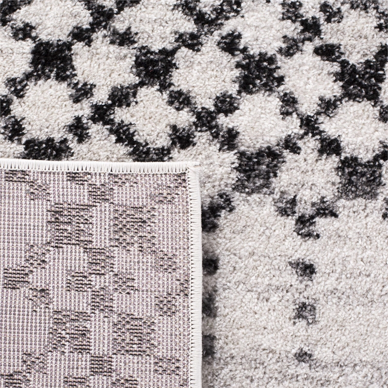 Safavieh Adirondack 9' x 12' Rug in Black and Ivory