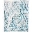Safavieh Aria 9' x 12' Rug in Ivory and Teal