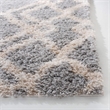Safavieh Berber 8' x 10' Shag Rug in Gray and Ivory