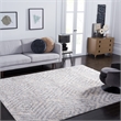 Safavieh Berber 8' x 10' Shag Rug in Ivory and Gray