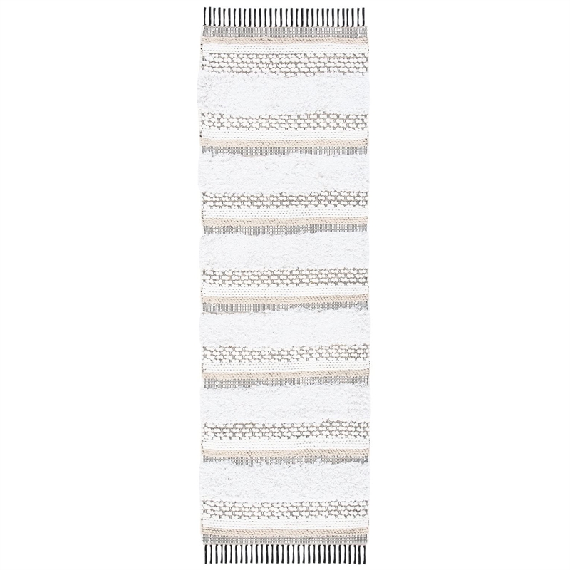 Safavieh Boston 8' x 10' Hand Tufted Rug in Ivory and Beige