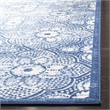 Safavieh Brentwood 4' x 6' Rug in Navy and Ivory